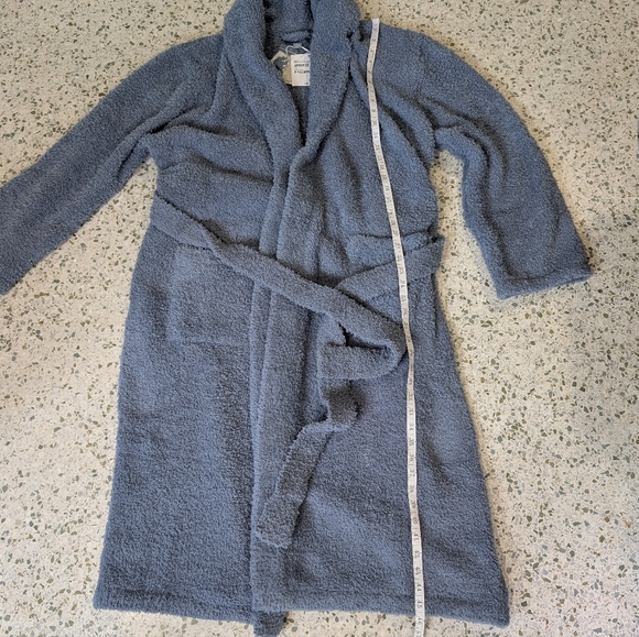 NWT Barefoot Dreams Cozy Chic Blue Dusk Robe - Picture 8 of 8